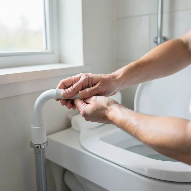 Napojení a připojení wc na odpadní systém - ilustrační foto