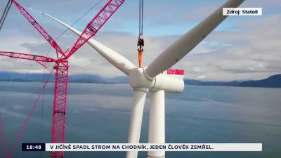 Wind turbine installation