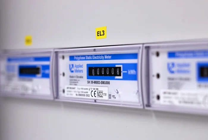 Electricity meter panel
