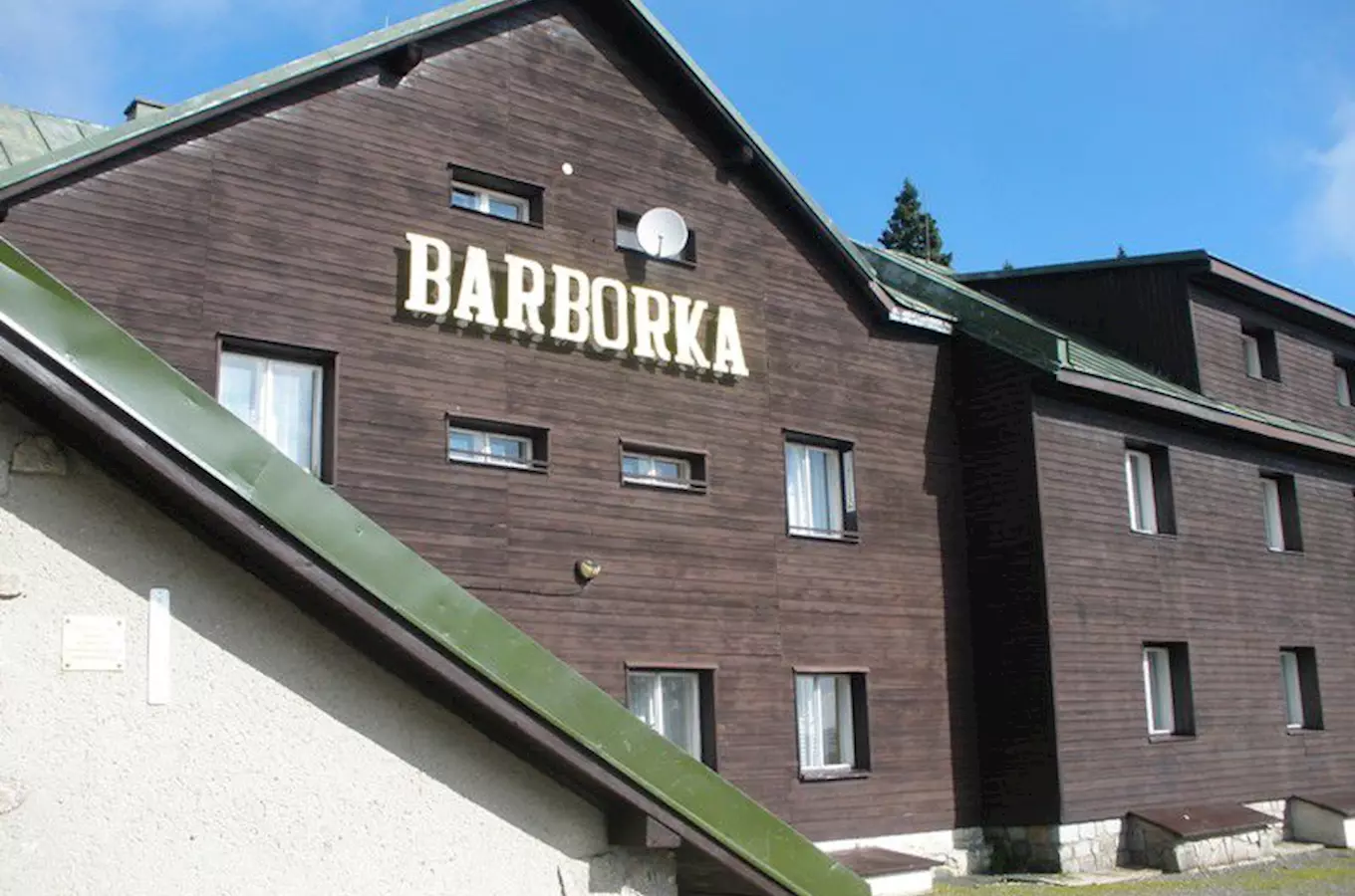 Chata Barborka u Pradědu v jesenických horách